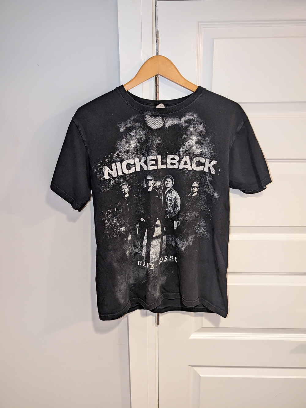 Vintage Nickelback "Dark Horse" 2009 Tour Concert Graphic T-Shirt